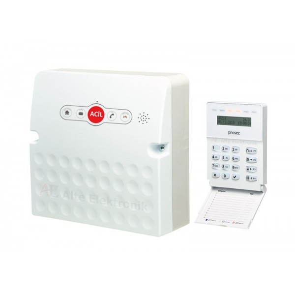 Prosec Alarm + Acil Çağrı Cihazı (GPRS) + Tuş Takımı