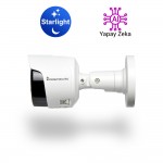 US-IPR3051 Yapay Zeka (AI) özellikli, SD Kart desteği, PoE IP Dome Kamera